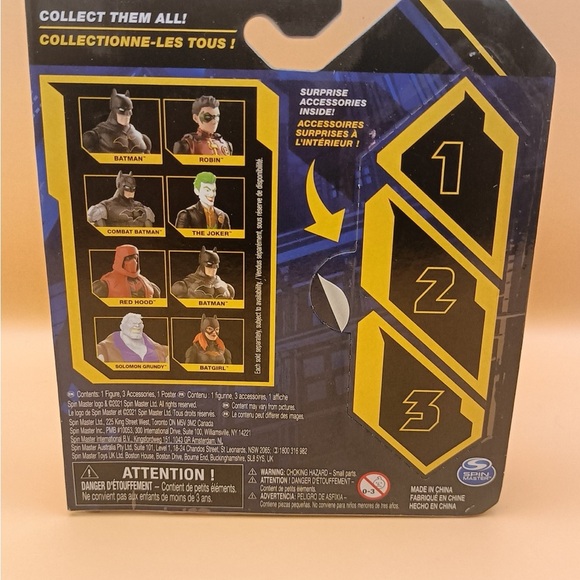 DC Comics Batman Action Figure - Black and Yellow - Picture 6 of 7